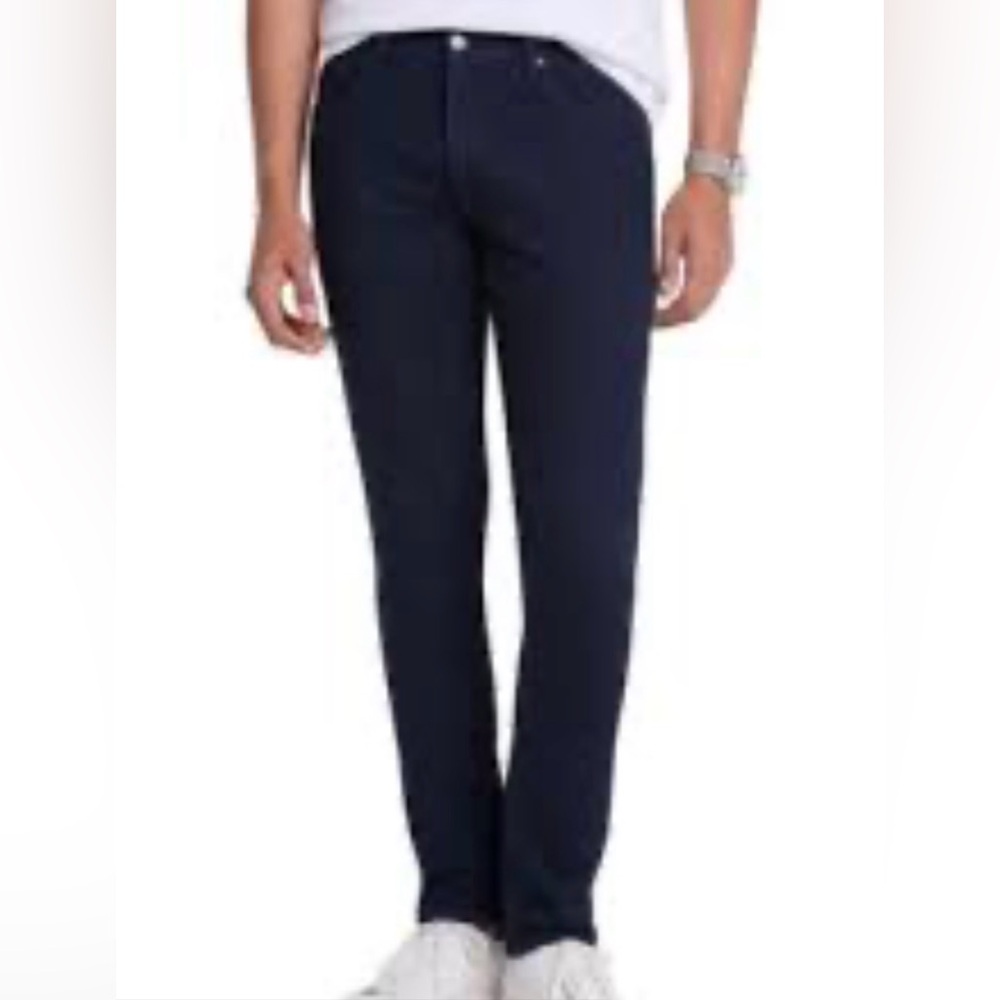 Michael Kors Parker Slim Fit Pants With Stretch Size 32/30 Midnight Blue